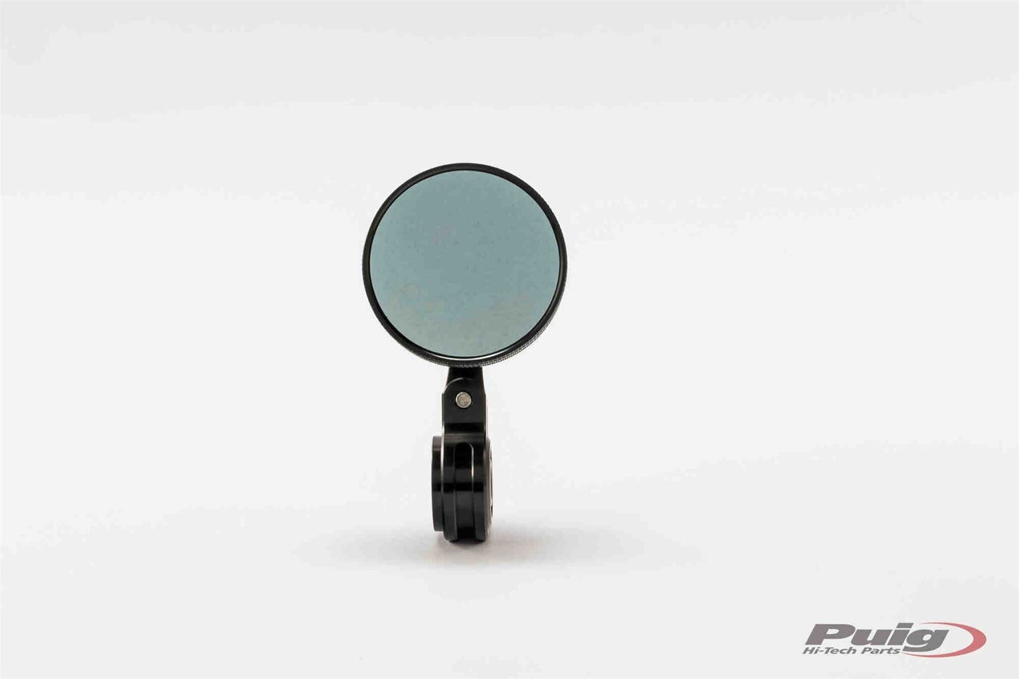 Puig Tracker Universal Bar End Mirror Black Single for 13-18mm ID Bars