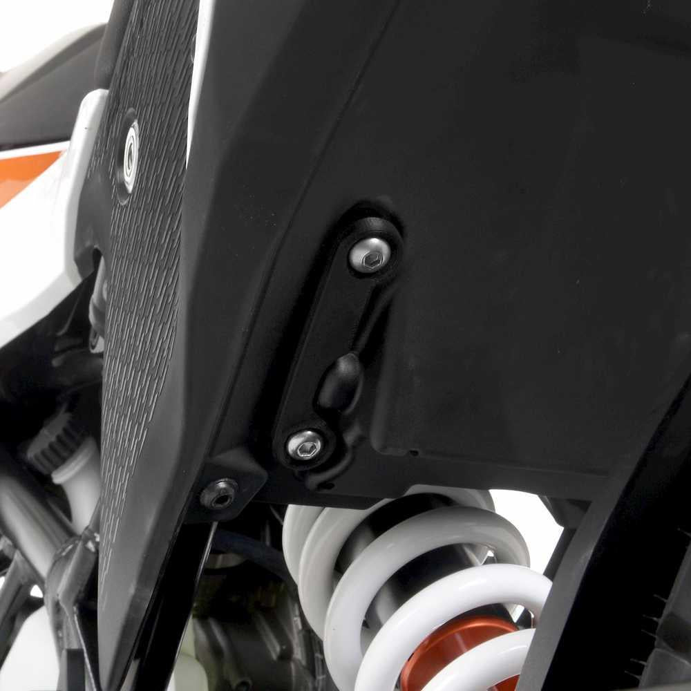 R&G Exhaust Hanger & Blanking Plate kit for KTM 390 Adventure 2020 onward