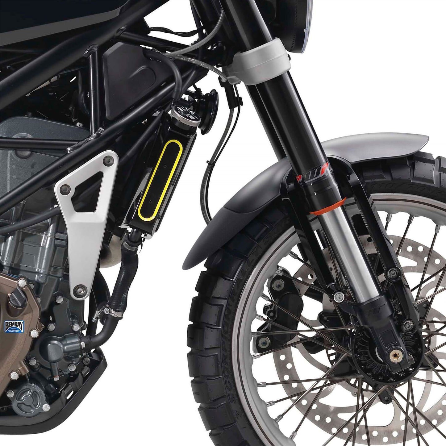 Pyramid Extenda Fenda Matte Black for Husqvarna Vitpilen 401 / Svartpilen 401 2018-2022 / Svartpilen 125 2021-2022