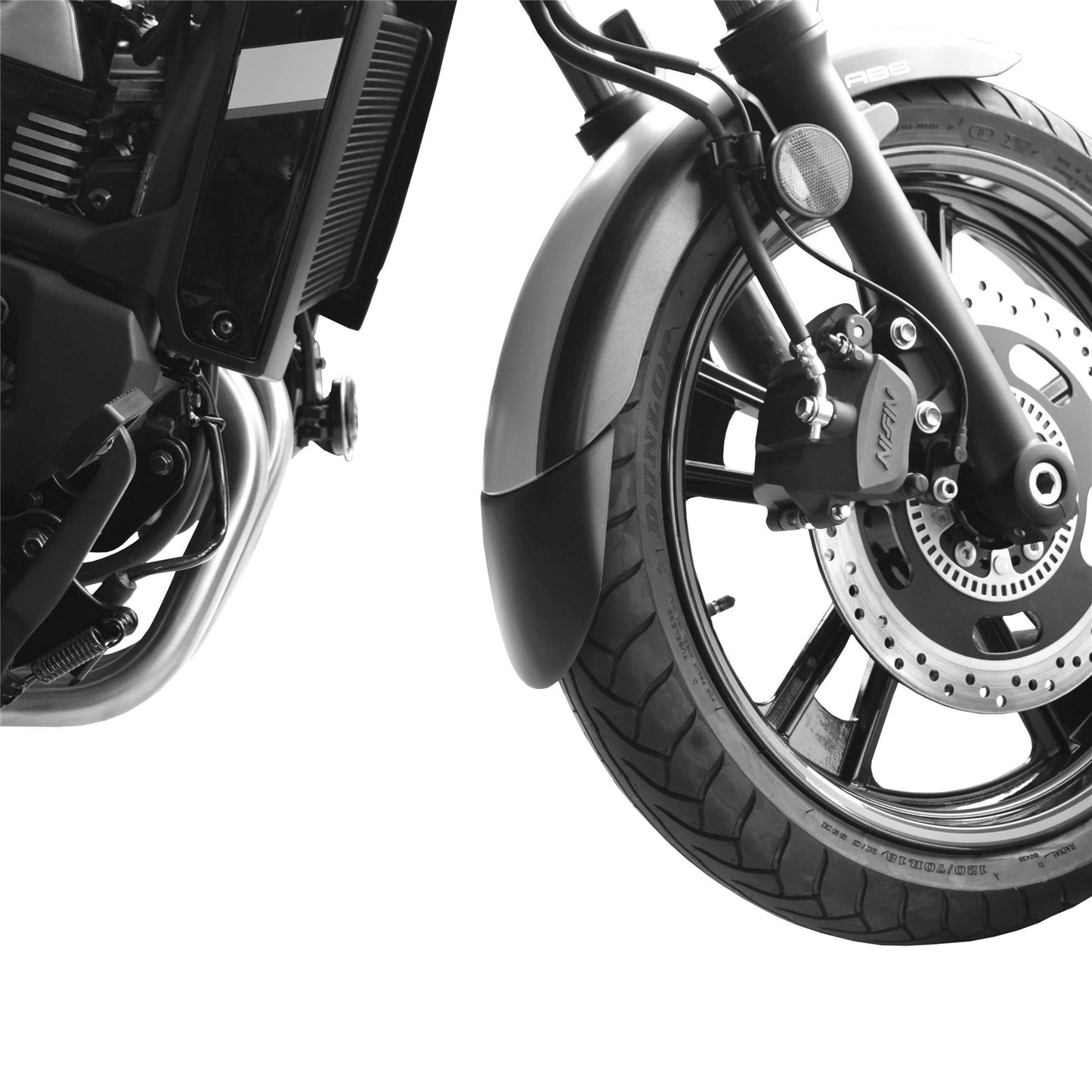 Pyramid Extenda Fenda Matte Black for Kawasaki Vulcan S 2015>