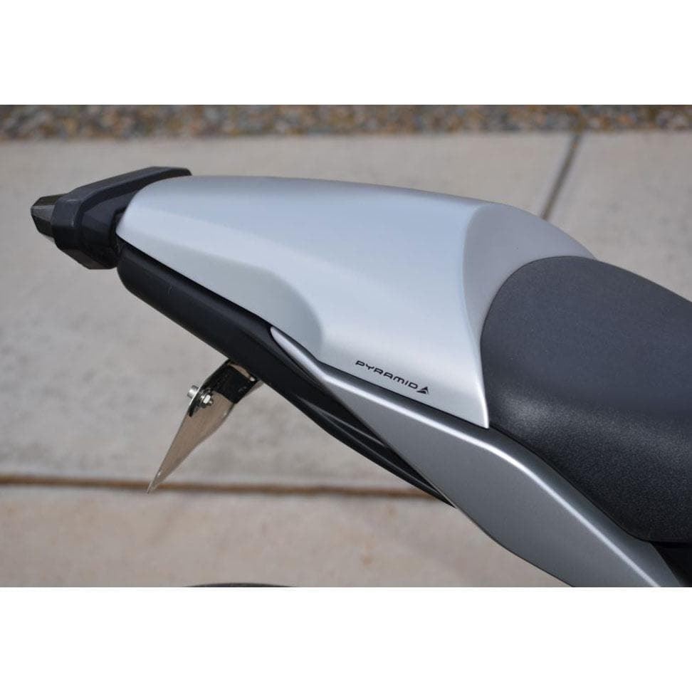 Pyramid Seat Cowl Matte Silver for Yamaha MT-09 2013 2014 2015 2016