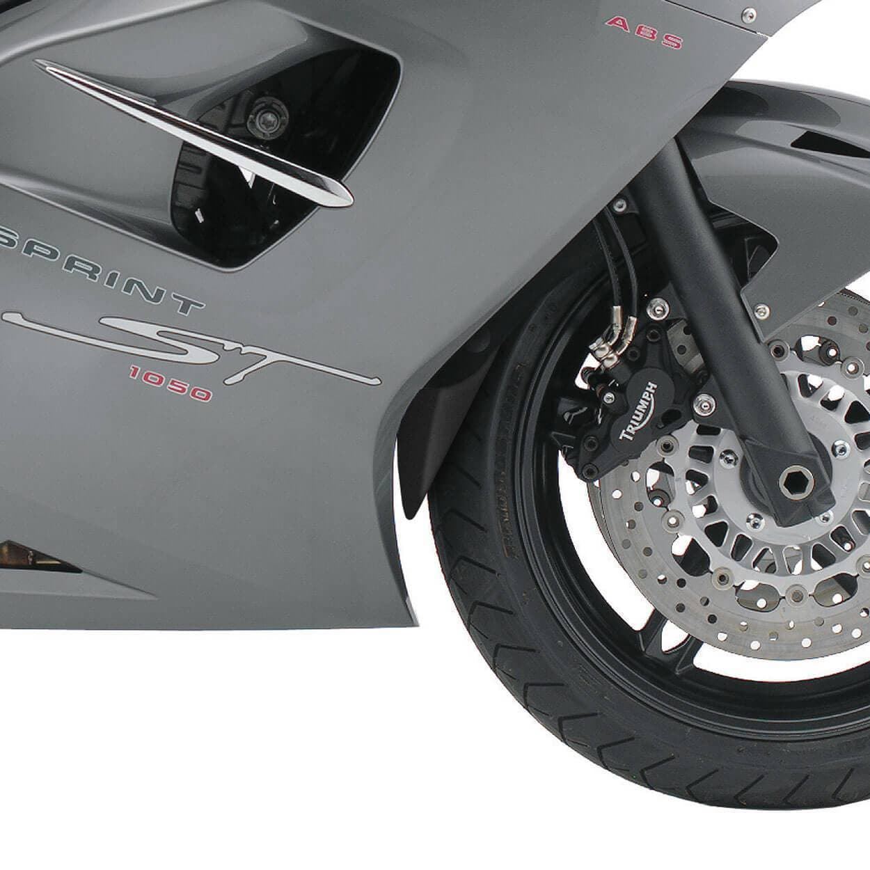 Pyramid Extenda Fenda Matte Black for Triumph Sprint GT 1050 2010-2022 / Sprint ST 1050 2005-2013