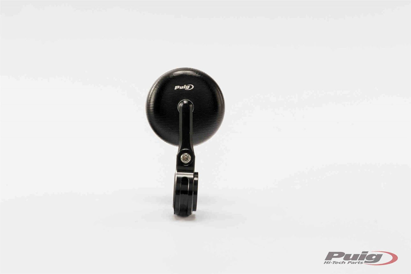 Puig Tracker Universal Bar End Mirror Black Single for 13-18mm ID Bars