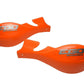 BarkBusters EGO Plastic Hand Guards Only Pair in Orange