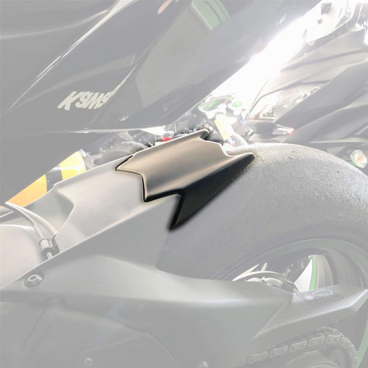 Pyramid Hugger Extension Matte Black for Kawasaki Ninja H2 / R 2015 onward