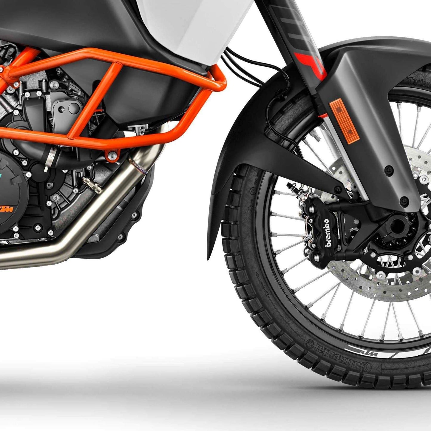 Pyramid Extenda Fenda Matte Black for KTM 1090 Adventure R 2017-2022 / 1190 Adventure R 2013-2016 / 1290 Super Adventure R 2017-2022