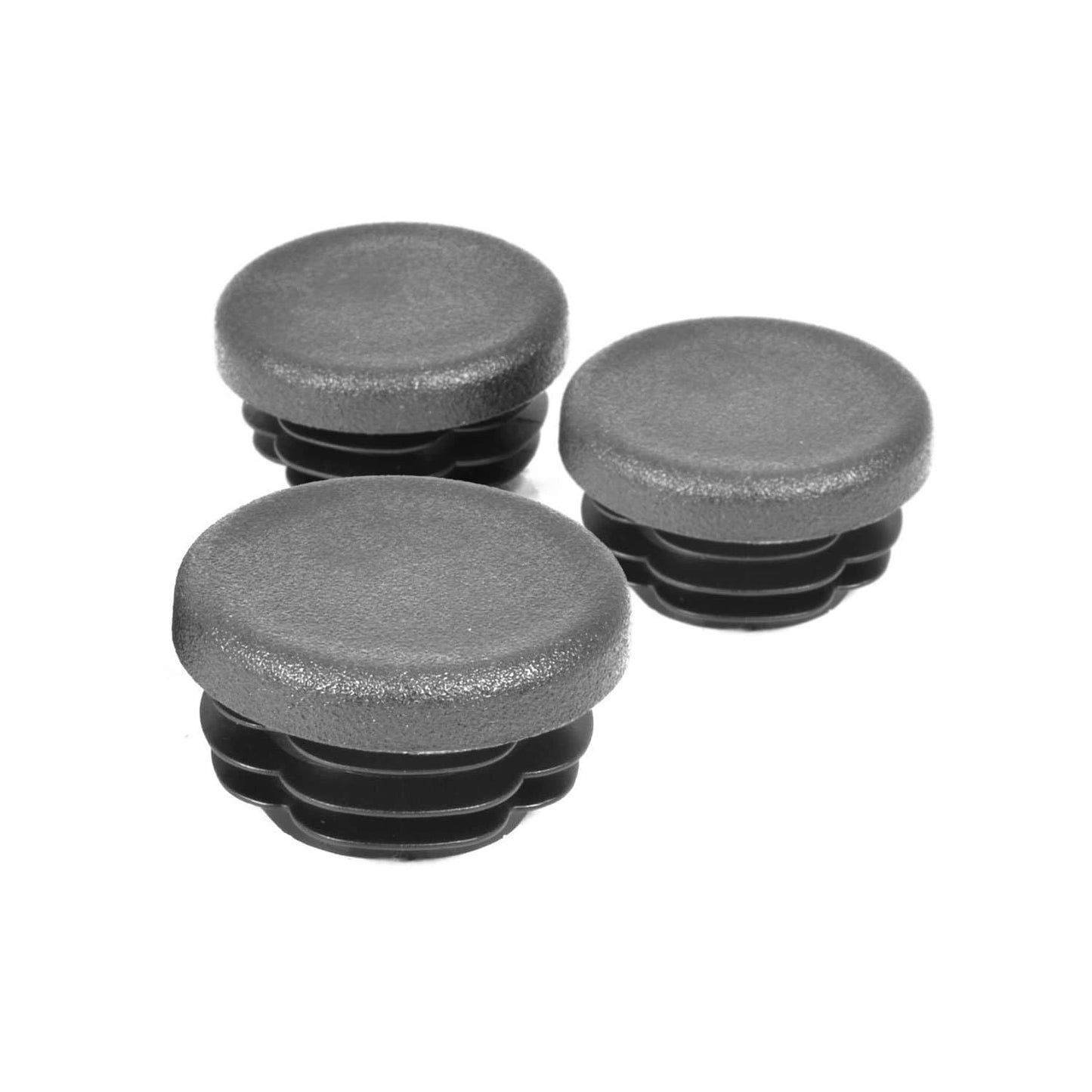 Pyramid Frame End Caps Matte Black for Kawasaki GTR 1400 2007-