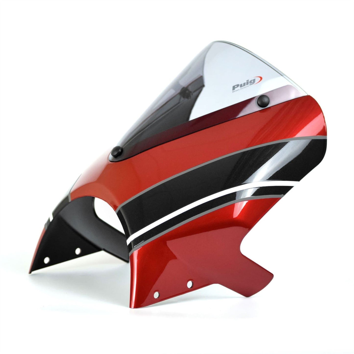 Pyramid Fly Screen Korosi Red / Storm Grey for Triumph Speed Twin 2019 onward