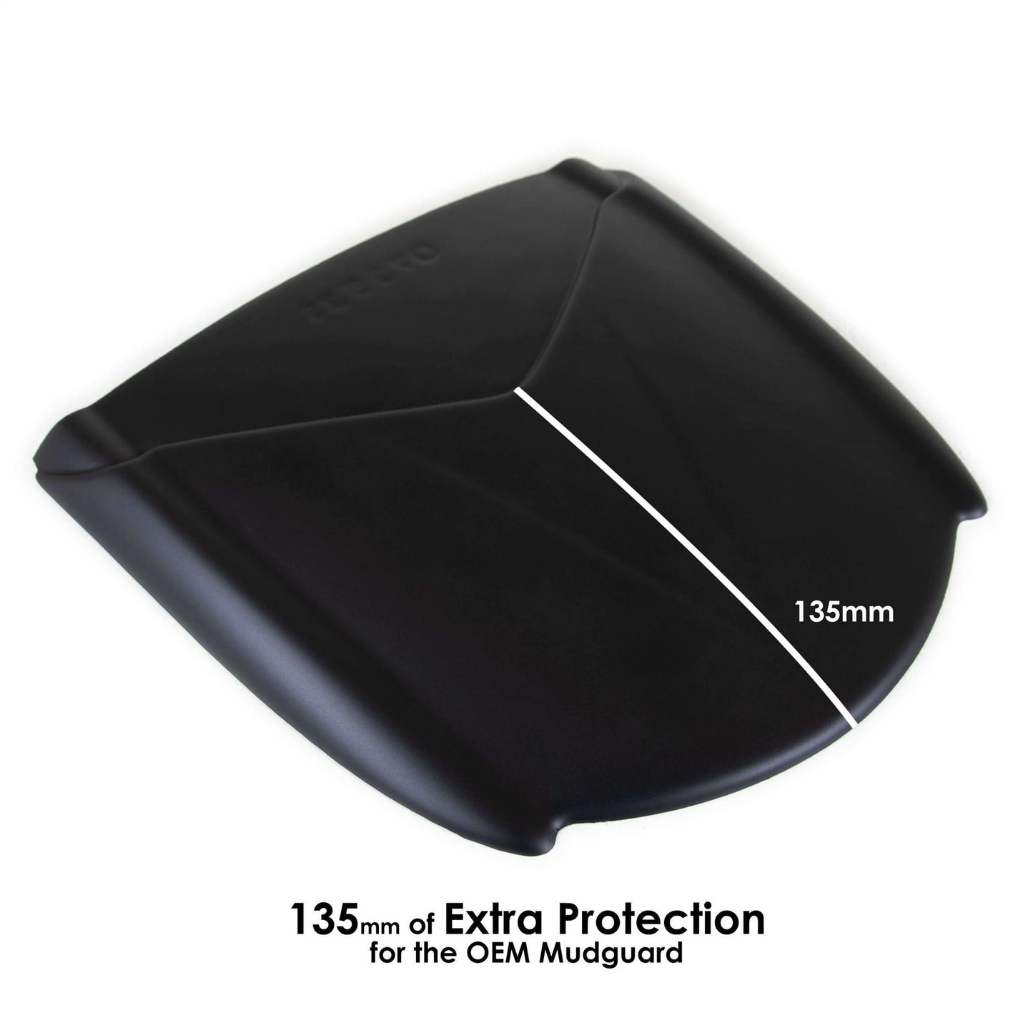 Pyramid Hugger Extension Matte Black Kawasaki Z1000 / SX 2017- / Ninja SX 20-