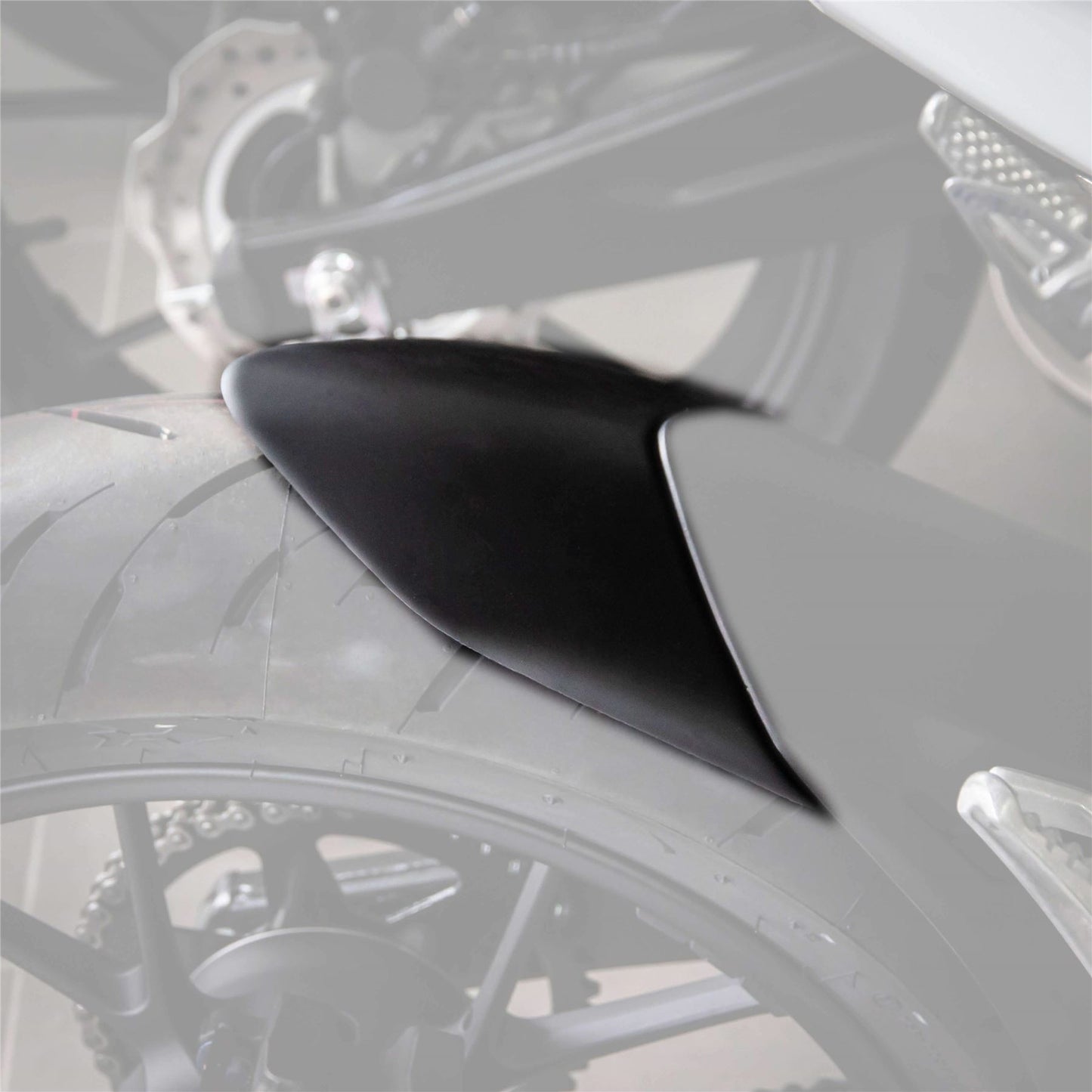 Pyramid Hugger Extension Matte Black for Honda CB300R 2018- / CB125R 2018-