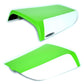 Pyramid Seat Cowl Gloss Green / Metallic White for Kawasaki ZX7-R 1989 - 2003