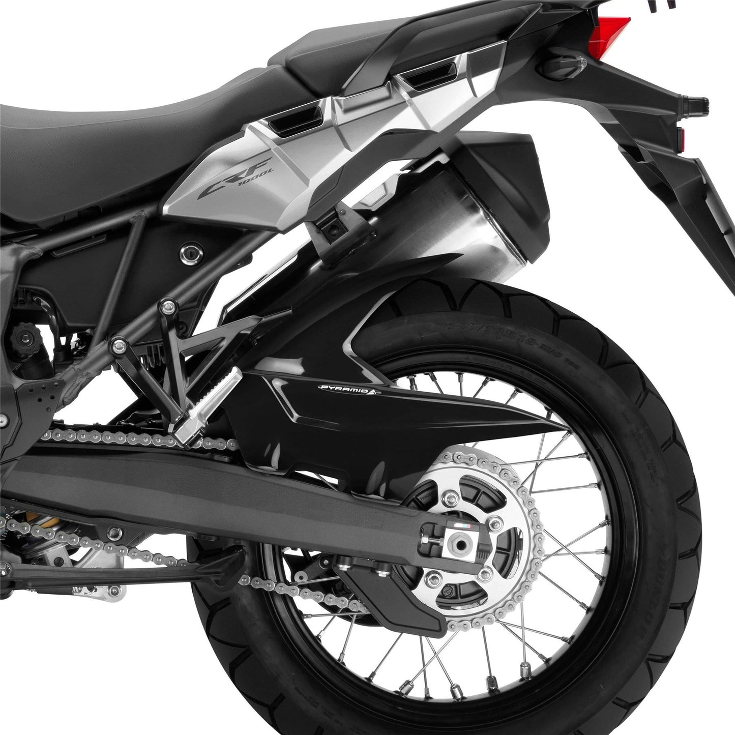 Pyramid Hugger Black for Honda CRF 1000 L Africa Twin 15-19 / Adv Sports 18-19