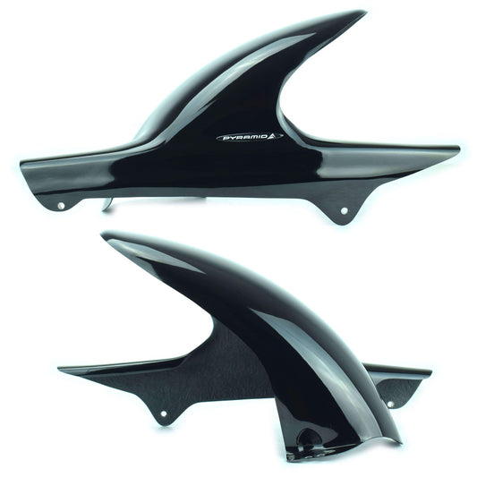 Pyramid Hugger Gloss Black for Honda CBF 500 2004 - 2008