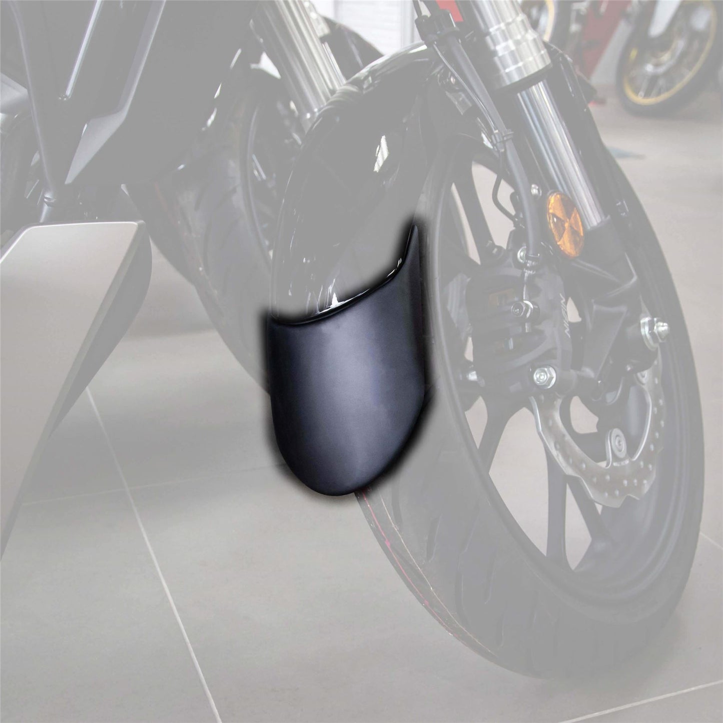 Pyramid Extenda Fenda Matte Black for Honda CB 300 R / CB 125 R 2018 onward