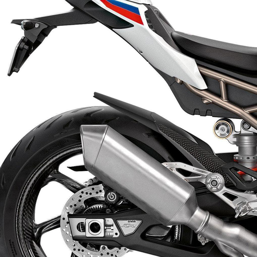 Pyramid Hugger Extension Matte Black for BMW S1000 R 2021- / S1000 RR 2019-