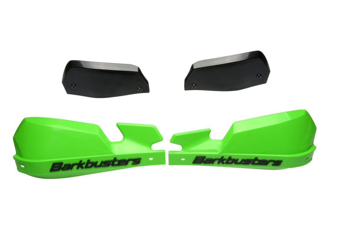 BarkBusters VPS Plastic Hand Guards Only Pair in Green