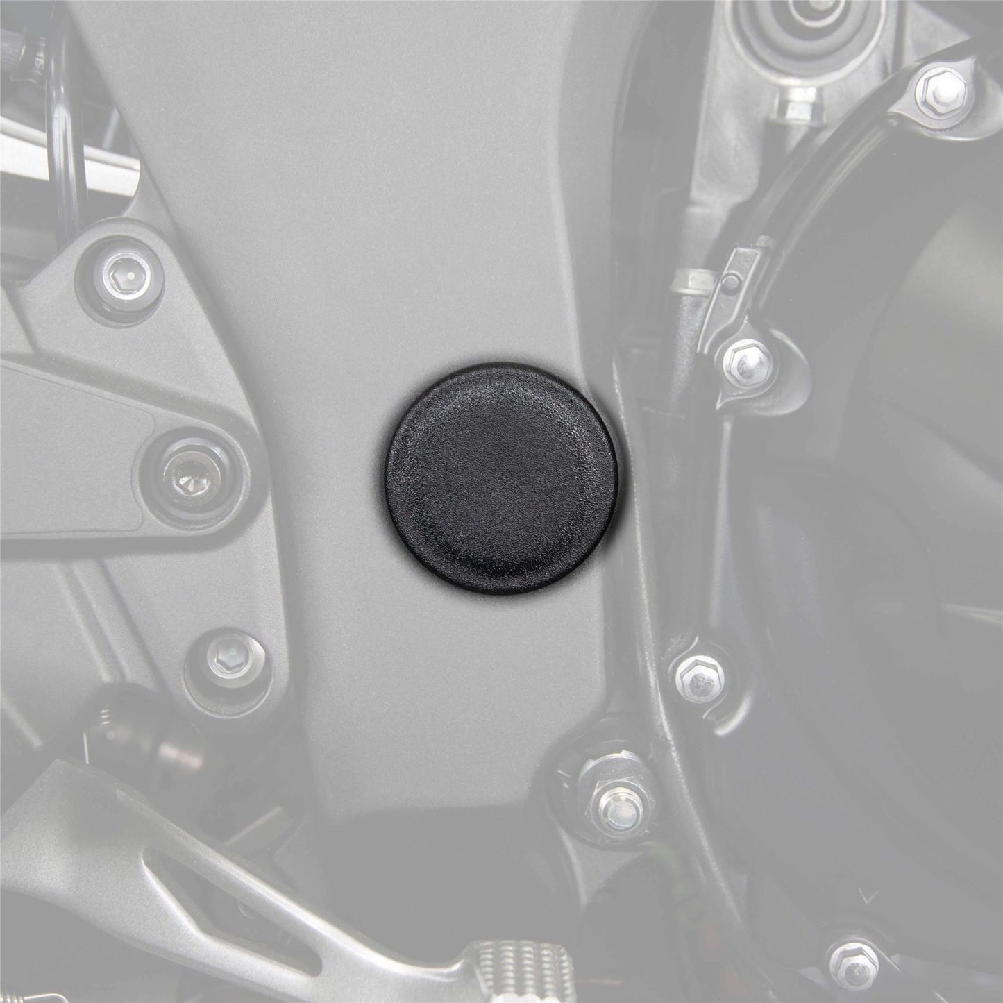 Pyramid Frame End Caps Matte Black Kawasaki Versys 1000 12- / Z1000 10- / SX 11-