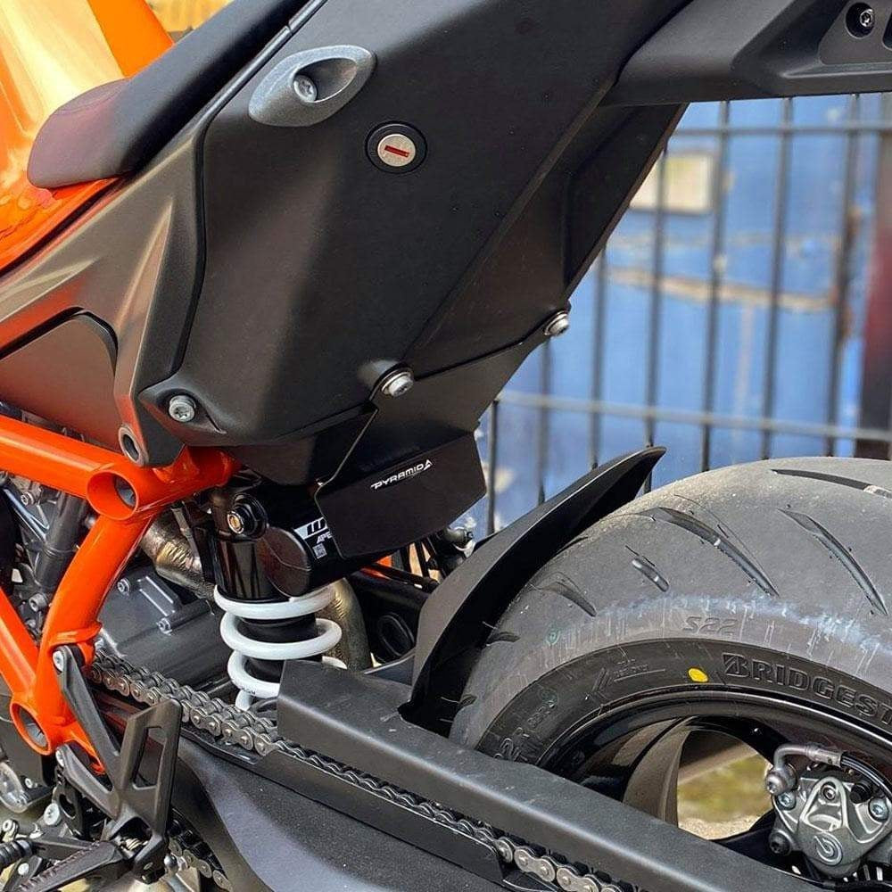 Pyramid Shock Shield Protector Matte Black for KTM 1290 Superduke R 2020 onward