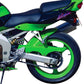 Pyramid Hugger Gloss Green for Kawasaki ZX6-R 2000 - 2002