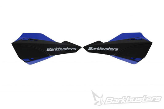 BarkBusters SABRE MX Enduro Handguards Black / Blue Single Point Clamp Mount