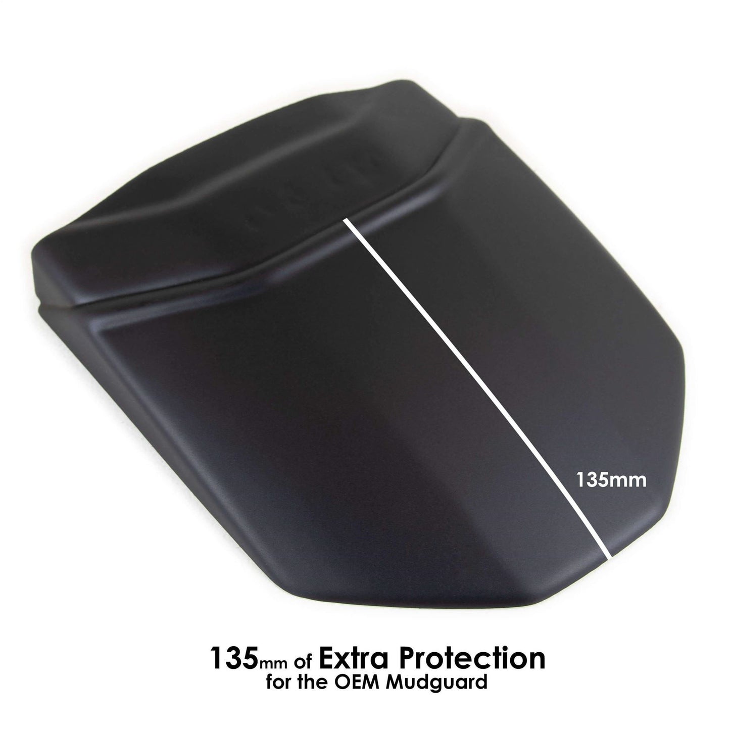 Pyramid Hugger Extension Matte Black for Kawasaki Versys-X 300 2017 onward