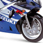 Pyramid Extenda Fenda Black for Suzuki GSXR 1000 01-02 / 600 01-03 / 750 00-02