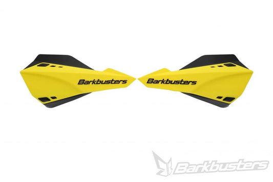 BarkBusters SABRE MX Enduro Handguards Yellow / Black Single Point Clamp Mount
