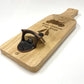 Bottle Opener Board - Motorbike Motorcycle Gift - Riding Solves My Problems