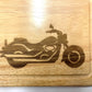 Chopping Board  - Motorbike Motorcycle Gift - Cruiser Bike