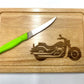 Chopping Board  - Motorbike Motorcycle Gift - Cruiser Bike