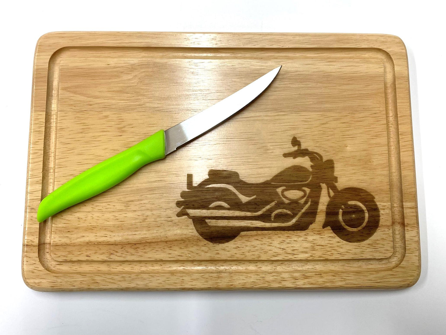 Chopping Board  - Motorbike Motorcycle Gift - Cruiser Bike