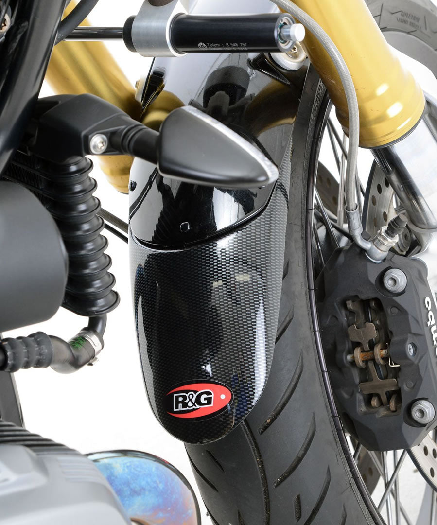 R&G Front Fender Extender Carbon Look for Suzuki GSF650 2009 2010 2011 2012