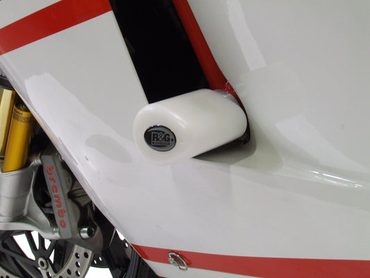 R&G Aero Crash Protectors White for Ducati Desmosedici 2008 2009 2010 2011 2012 2013