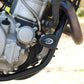 R&G Aero Crash Protectors Black Bobbins for Husqvarna 630 SMR 2010 2011