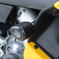 R&G No-Mod Aero Crash Protectors Black Bobbins for EBR 1190RX / 1190SX 2014 onward
