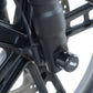 R&G Fork Protectors Black Bobbins for Genata XRZ 125 2013 - 2018