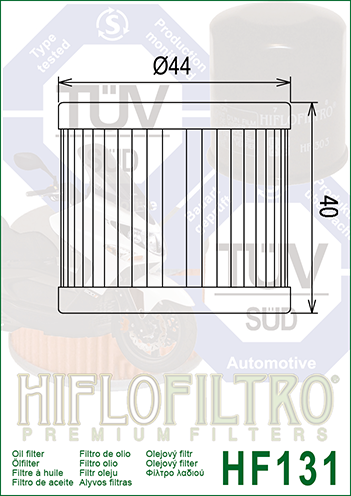 Oil Filter HiFlo HF131