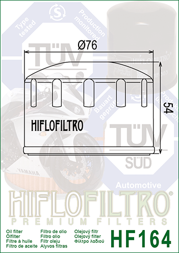 Oil Filter HiFlo HF164