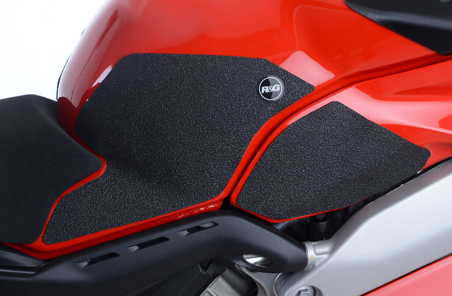 R&G Tank Traction Grip Pads Black for Ducati Panigale V4 / V4S / Speciale / V4R