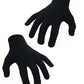 Bike It Black Cotton Inner Gloves One Size