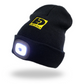 DENALI LED Beanie Black with logo One Size Variable Intensity