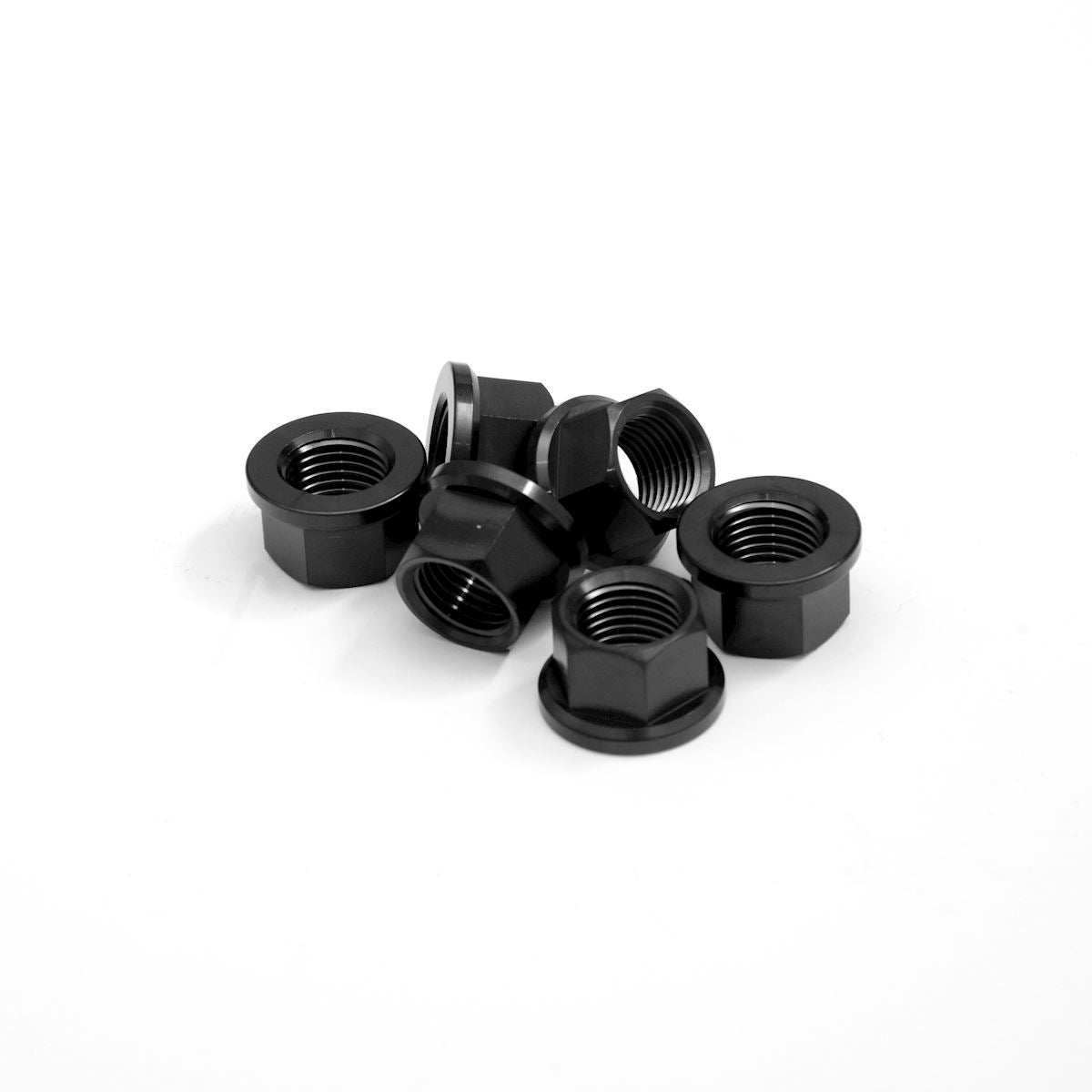 R&G Titanium / Black PVD Sprocket Nuts