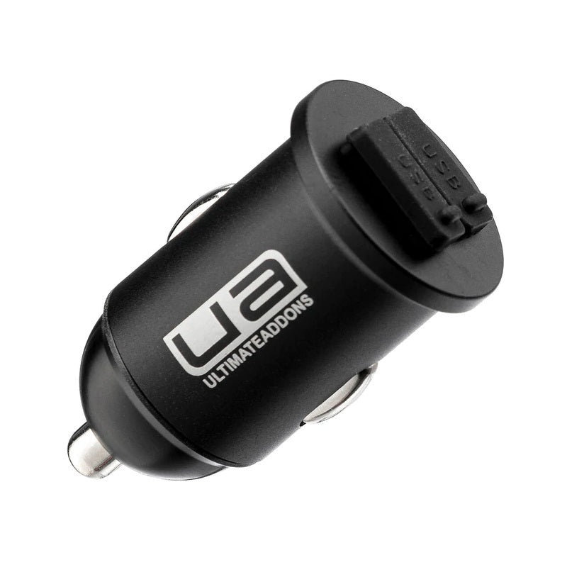 Ultimateaddons 12V 4.8 Amp Motorcycle Mini Dual USB Charger