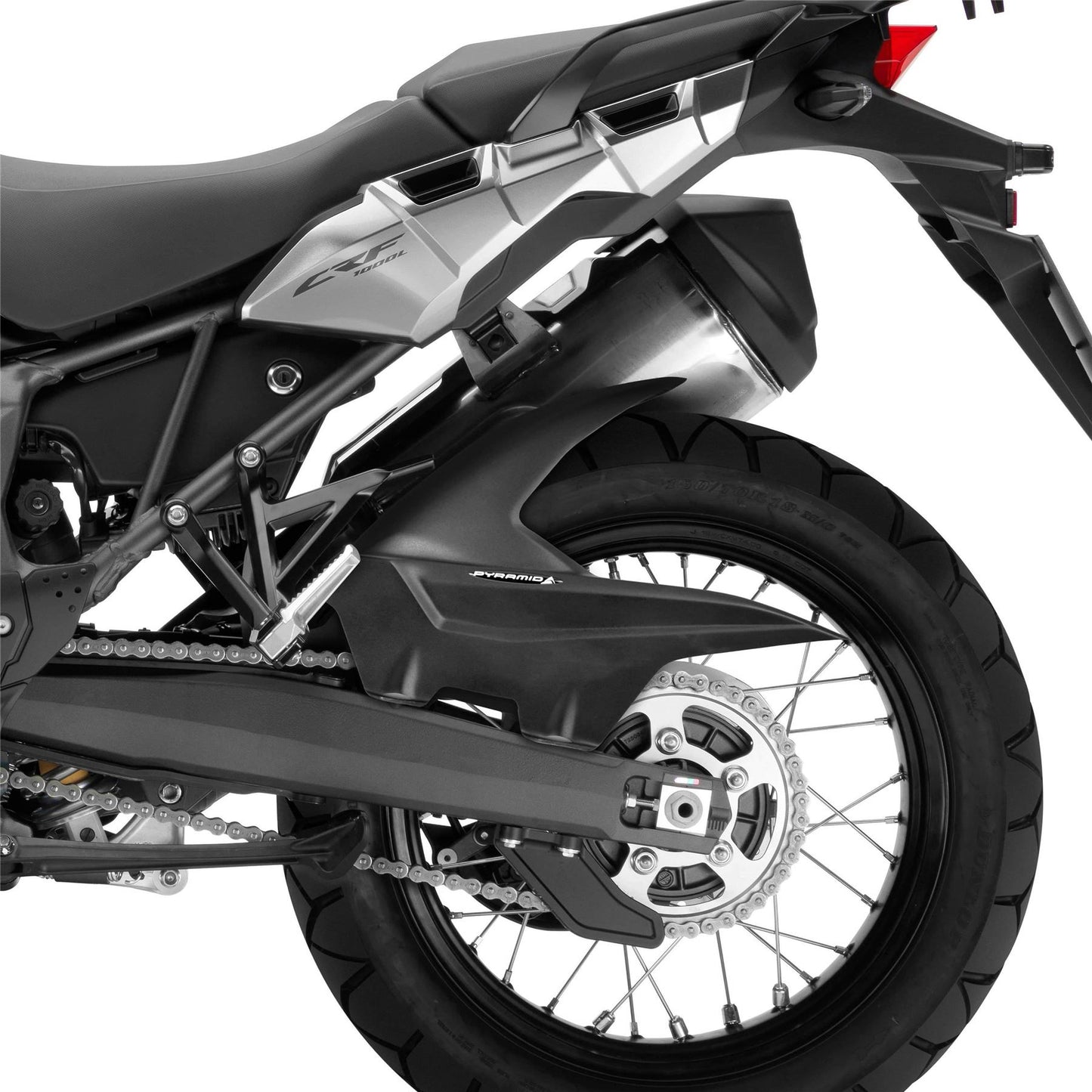 Pyramid Hugger Matte Black Honda CRF 1000 L Africa Twin 15-19 / Adv Sports 18-19