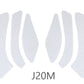 R&G Tank Traction Grip Pads Frosted Clear for Yamaha XJ6 / Diversion 2010 - 2014