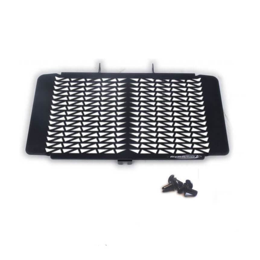 Pyramid Radiator Guard Matte Black for Honda NC750 S / X 15-18 NC700 S / X 12-14