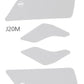 R&G Tank Traction Grips Frosted Clear for MV Agusta Dragster 800 2013 - 2018