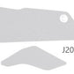 R&G Tank Traction Grips Frosted Clear for MV Agusta Dragster 800 2013 - 2018