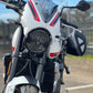 Pyramid Fly Screen Crystal White for Triumph Trident 660 2021-