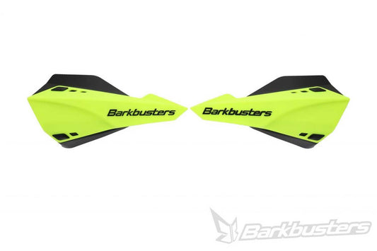 BarkBusters SABRE MX Enduro Handguards Hi Viz / Black Single Point Clamp Mount